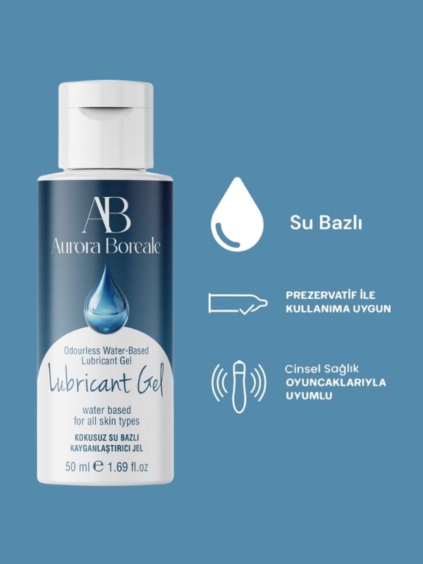 Aurora Boreale Sade Su Bazlı Kayganlaştırıcı Jel 50ML