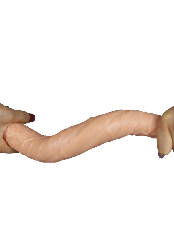 14 İnç King Size Realistic Ladykiller Tapered Double Penetration