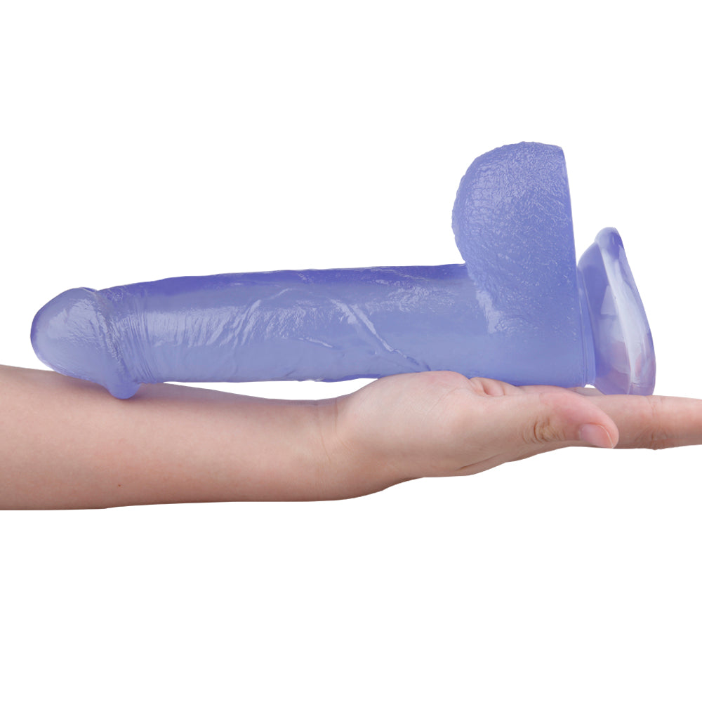 Censan 23CM Mor Renk Dildo Penis