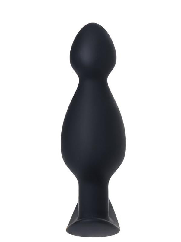 CENSAN Anal Plug boyut M silikon siyah 11,5 cm