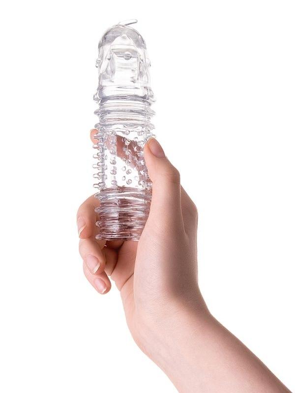 Censan Baldi Şeffaf Penis Kılıfı 8,5 cm