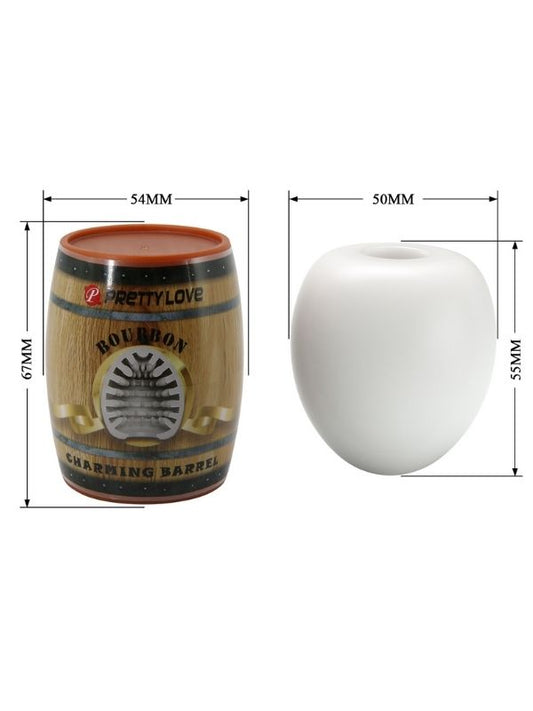 Censan Bourbon Fıçı Şeklinde Yumurta Mastürbatör