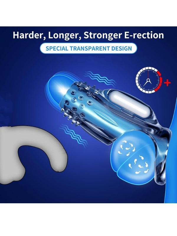 Censan Erkek Penis Kalınlaştırıcı ve Sperm Sabitleyici Prezervatif Penis Halkası