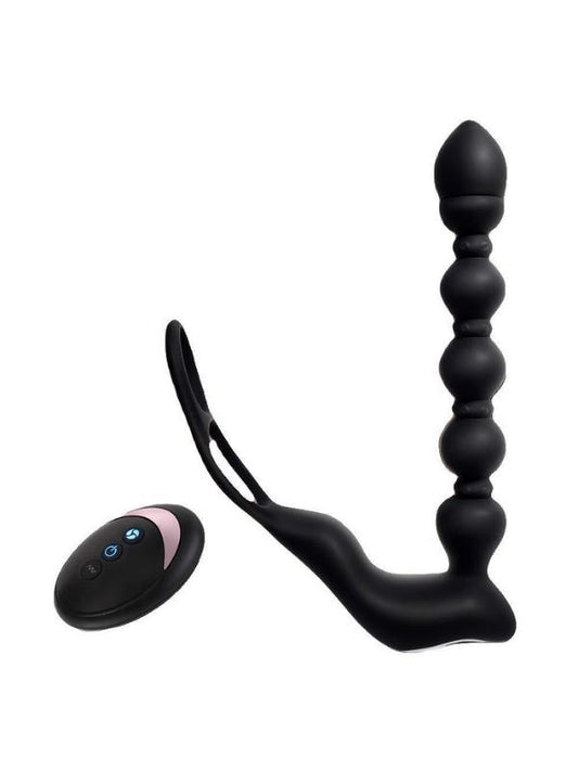 Isıtmalı Penis Halkalı Anal Prostat Vibratör