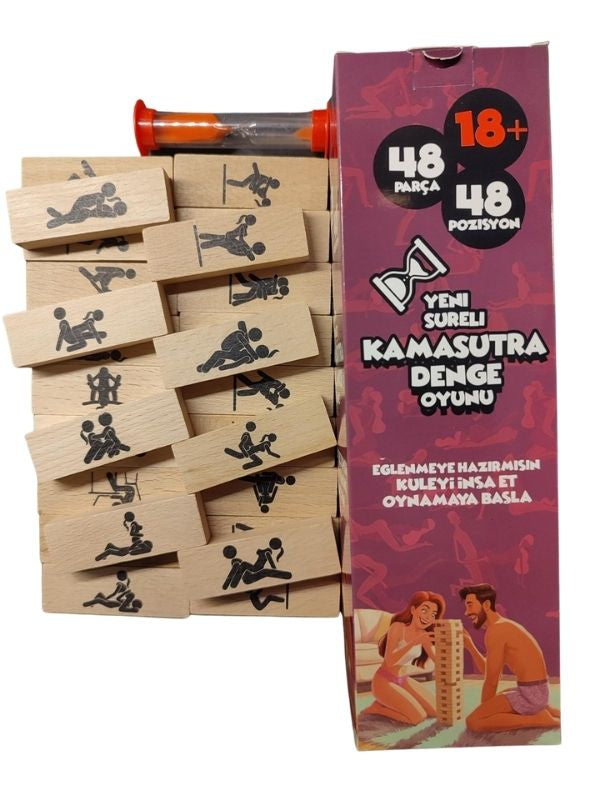 Censan Kamasutra Denge Oyunu 48 Pozisyonlu Yetişkin Eğlence Oyunu