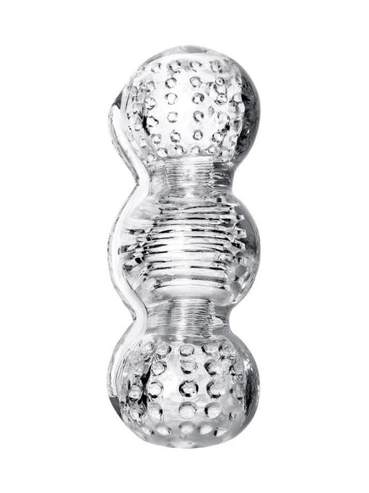 Censan Lingam Masturbator Rashmi, TPE, Şeffaf, 15,5 cm