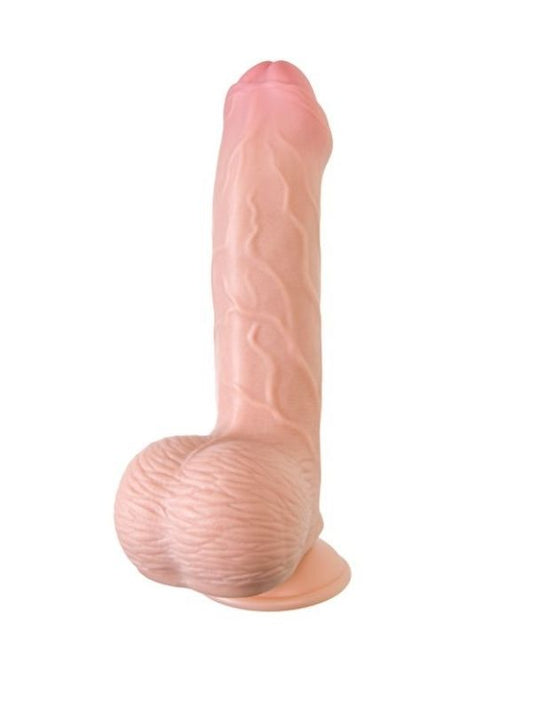 Censan My Babe Kıkırdaklı Deri Katmanlı My Sweety 21,5 cm Dildo
