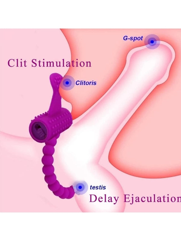 Naughty Play Titreşimli Penis Halkası