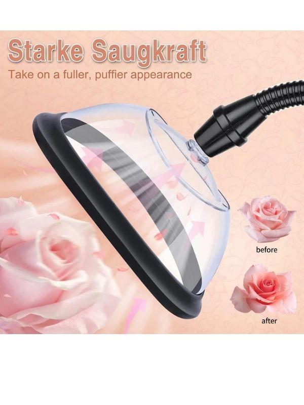 Pussy Pump Premium Fun Çift Başlıklı Vajina & Gööğüs Pompası
