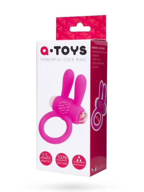 Censan Rabbi Penis Halkası silikon pembe 2,5 cm