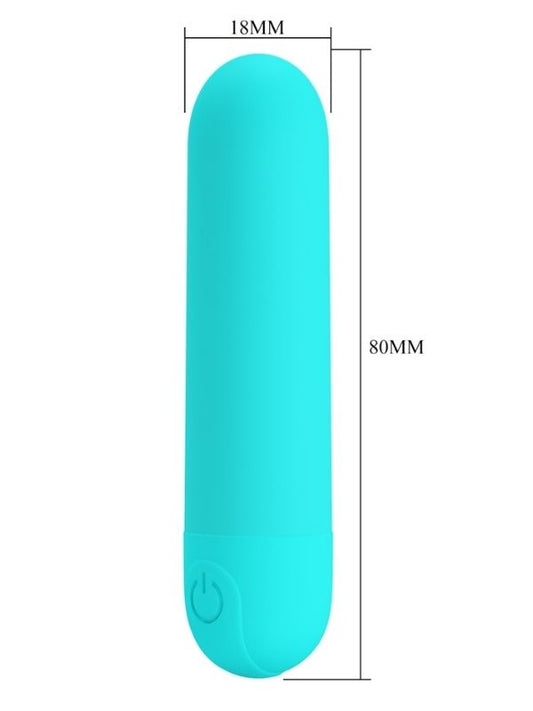 Censan Stefan Mini Massager Bullet Vibratör Mavi