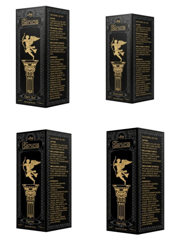 Dr Genics Newyork Phenomenon Perfume Edp Set 4 Ad x 25 ml