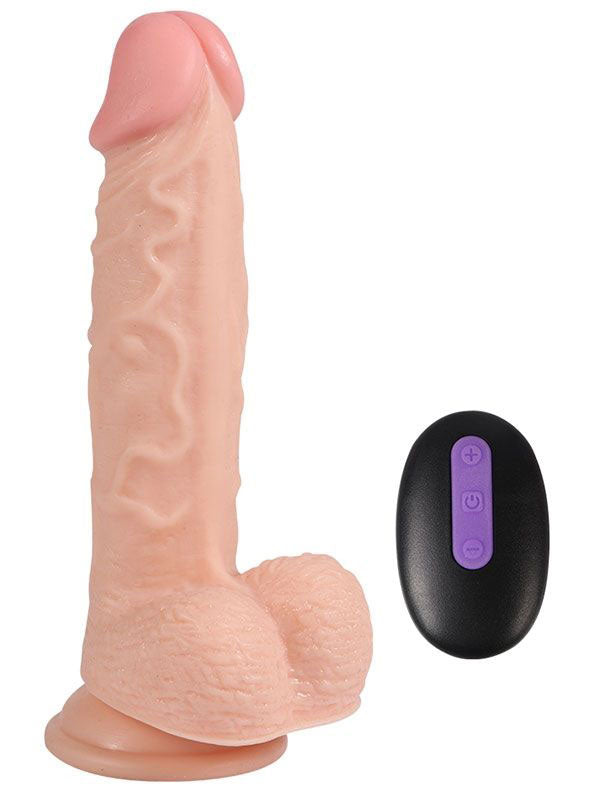 Hans Gerçekçi Vanztuzlu Realistik Şarjlı Uzaktan Kumandalı Dildo 21 cm