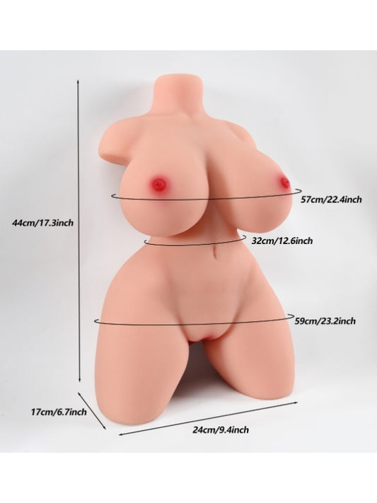 L-Join Gerçekçi 44 Cm Yarım Vücut Vajina Mastürbatör