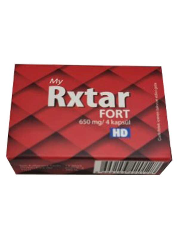 MyRxtar Fort Güçlendirilmiş Formül Bitkisel Kapsül (4lü Avantaj Paketi)