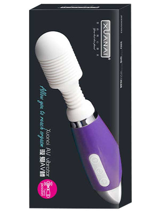 Xuanai Şarjlı Wand Masaj Aleti Vibratör - Mor