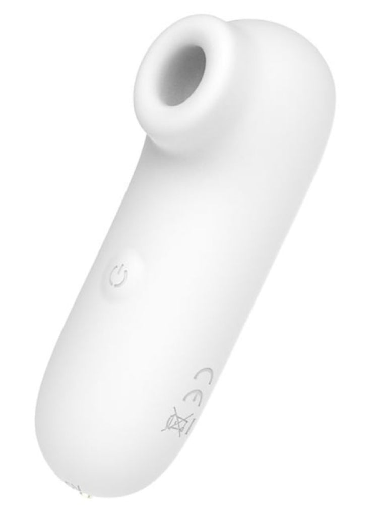 Rechargeable Clitoral Stimulator with Vacuum Mode Vibrator – 10 Modes, Waterproof, Compact Design