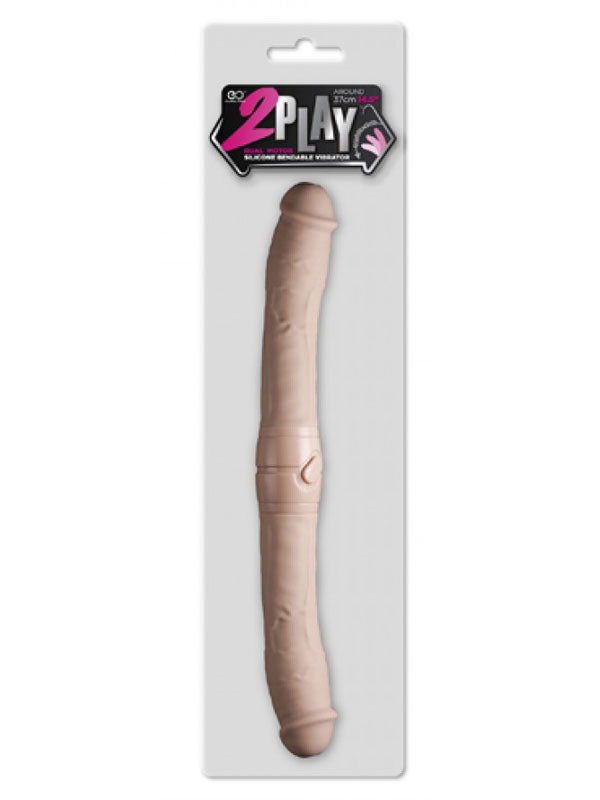 2Play Çift Taraflı ve Çift Motorlu Vibratör - 37cm