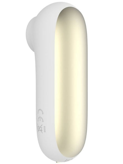 Rechargeable Clitoral Stimulator with Vacuum Mode Vibrator – 10 Modes, Waterproof, Compact Design