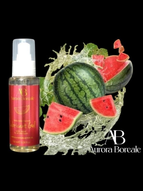 Aurora Boreale Karpuz Aromalı Kayganlaştırıcı Jel  100 ML