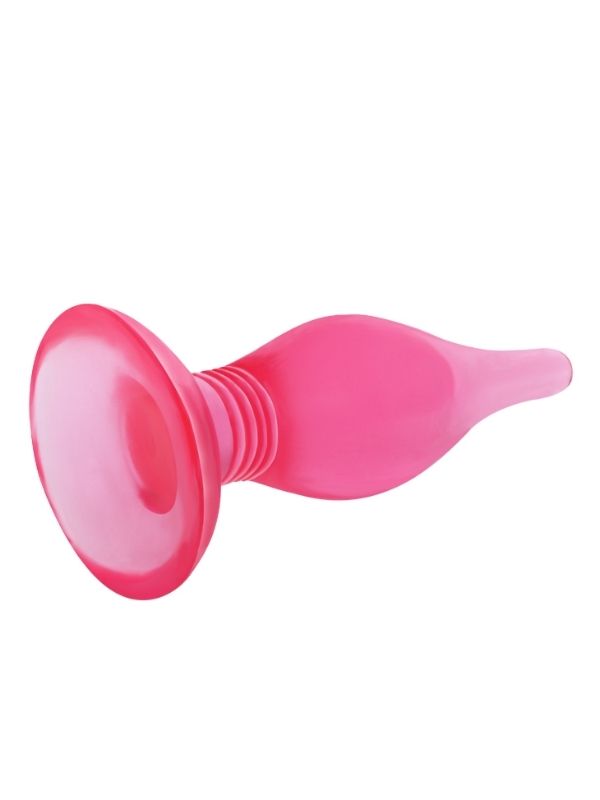 14,5 cm Vantuzlu Jel Anal Alıştırıcı Plug