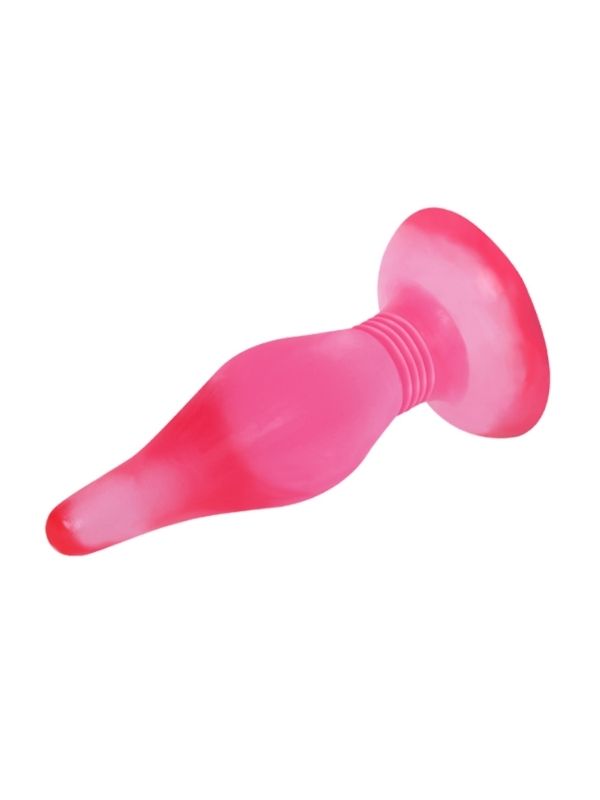  14,5 cm Vantuzlu Jel Anal Alıştırıcı Plug