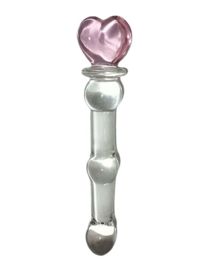  17cm Boğumlu Cam Dildo