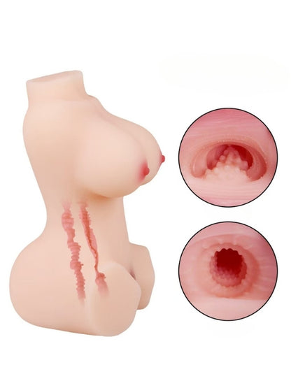 Censan 1.7KG Ağırlığında Gerçekçi Yarım Vücut Mastürbatör