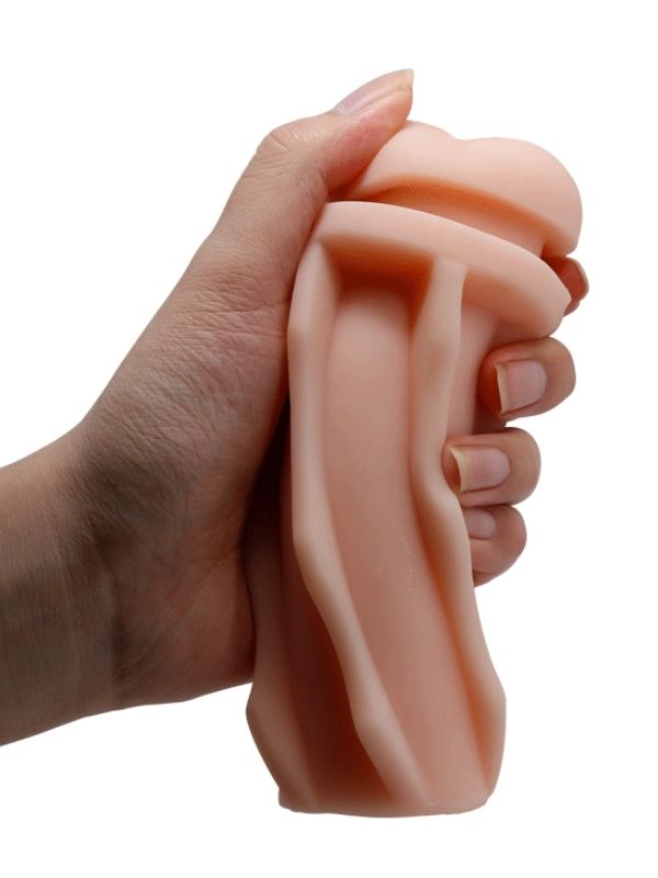  18 cm Gerçekçi Doku Realistik Suni Anal Mastürbatör