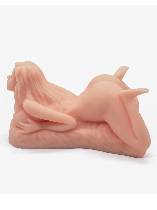  2 Girişli Yarım Vucüt Doggy Mastürbatör 2.5Kg