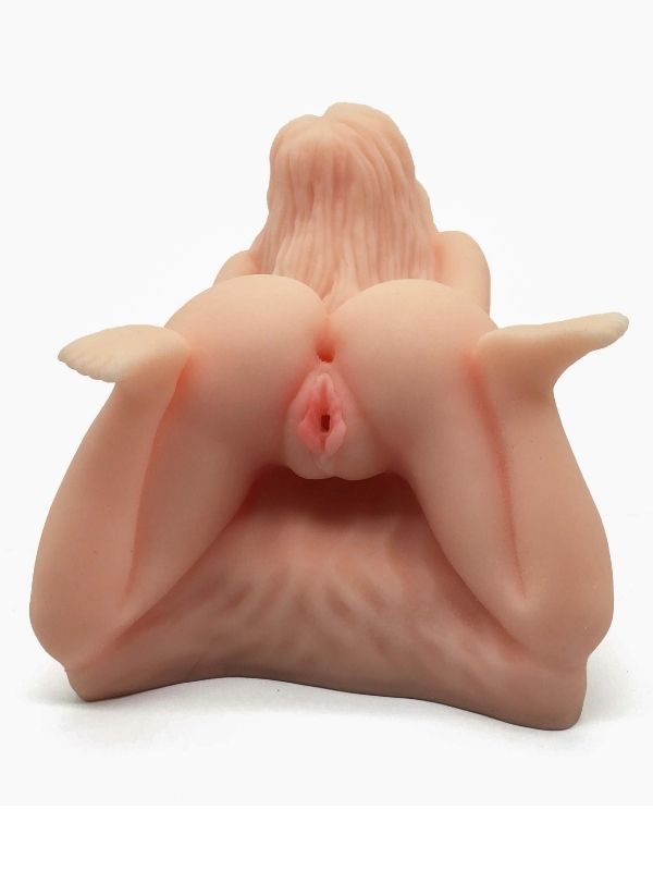  2 Girişli Yarım Vucüt Doggy Mastürbatör 2.5Kg
