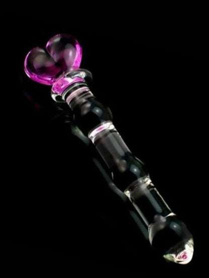  20 cm Boğumlu Cam Dildo