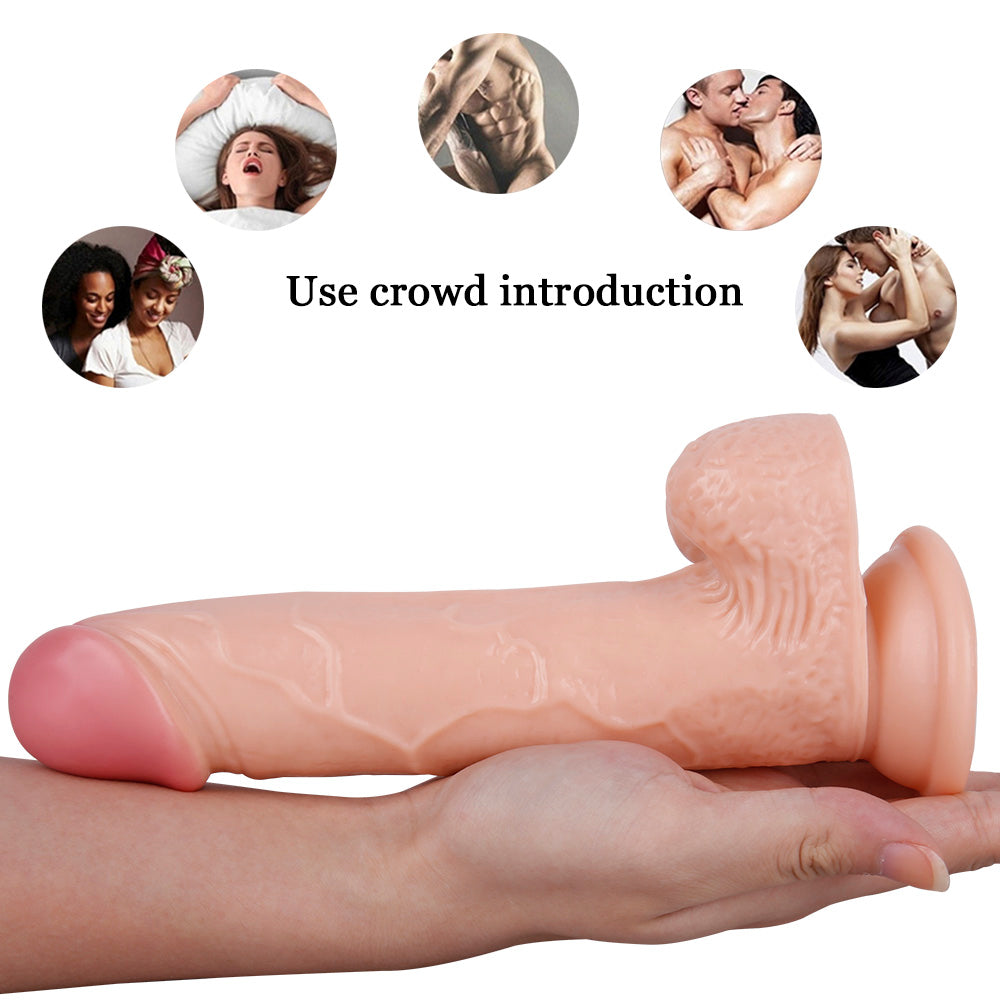  20CM Gerçekçi Dildo Penis