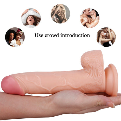  20CM Gerçekçi Dildo Penis
