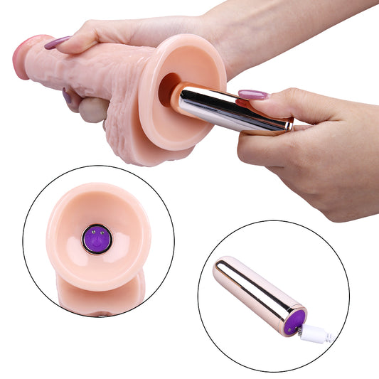  21CM Gerçekçi Dildo Yapay Penis