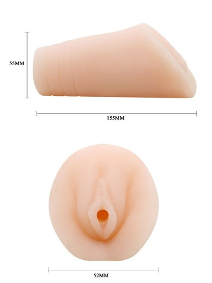 3D İç Yapılı Vajinal Masturbatör