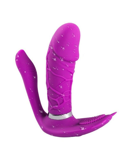Censan 3’ü 1 Arada Uzaktan Kumandalı Giyilebilir Clitoris ve G-Spot Titreşimli Vibratör