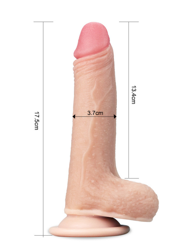  7 İnç Sliding Skin Dual Layer Dong