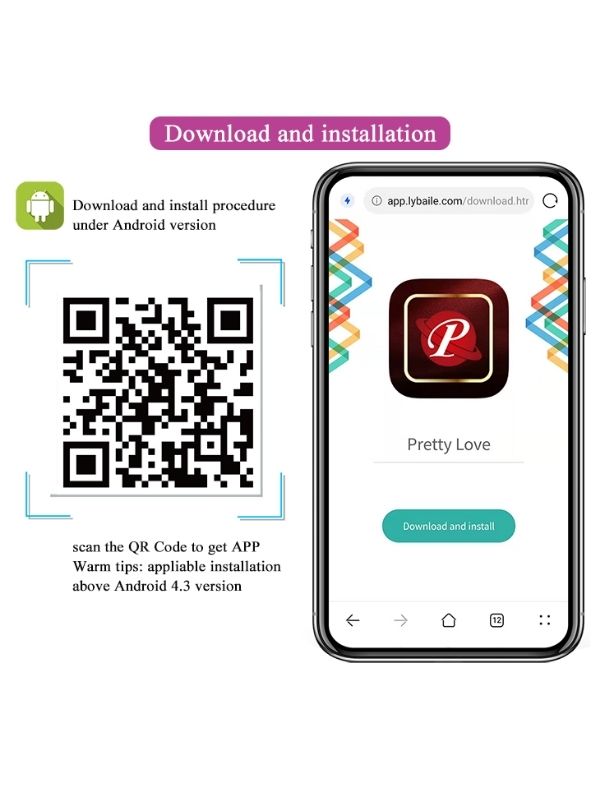  Abner Telefon App Kontrollü Titreşimli Giyilebilir Çok Amaçlı Kullanımlı Vibratör