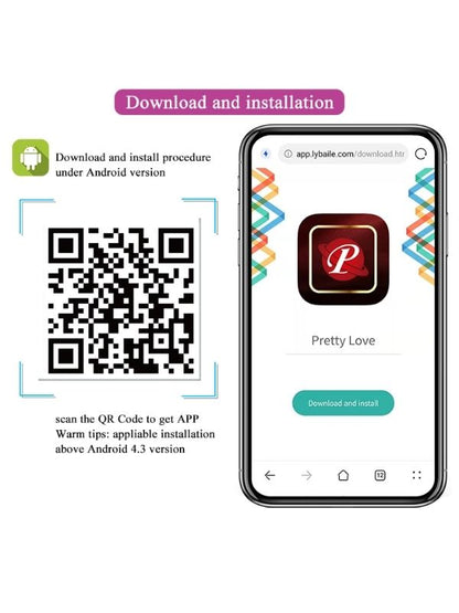  Abner Telefon App Kontrollü Titreşimli Giyilebilir Çok Amaçlı Kullanımlı Vibratör