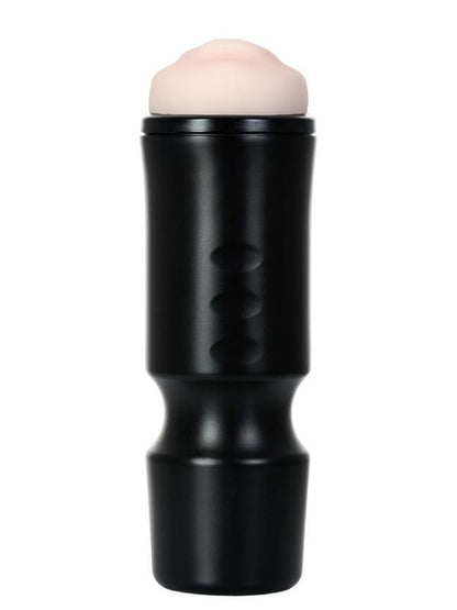 Censan Ağız Oral Mastürbator TPE Siyah 24 cm