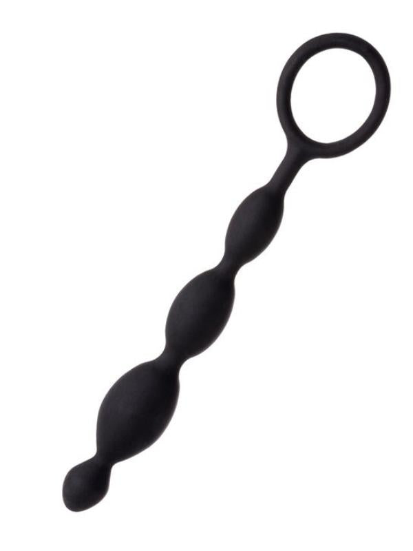 CENSAN Anal Boncuk S Silikon Siyah 19,5cm