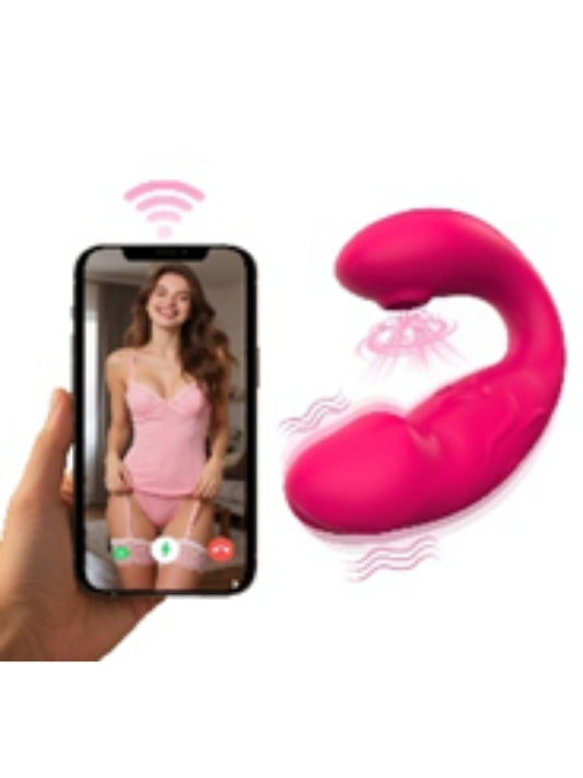  App Kontrollü Çift Motorlu Titreşimli Vibratör – Uzaktan Kumandalı, Ergonomik Tasarım