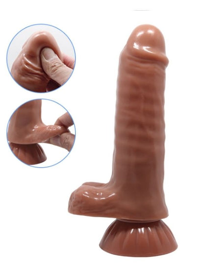  Beautiful Baile 7.3inç 18.5cm Realistik Dildo