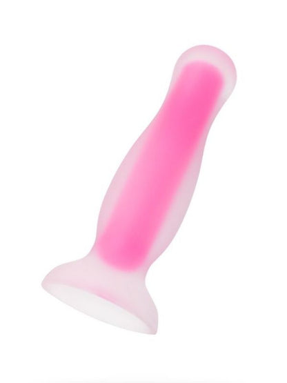 CENSAN Beyond Cain Glow Gece Parlayan Anal Plug , Silikon, Şeffaf, 10 cm