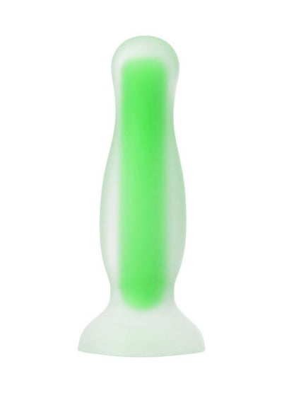  Beyond Victor Glow Karanlıkta Parlayan Anal Plug Silikon Şeffaf 10 cm