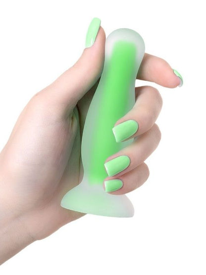  Beyond Victor Glow Karanlıkta Parlayan Anal Plug Silikon Şeffaf 10 cm
