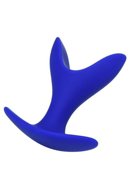  Bloom Genişleyen Anal Plug Mavi 8,5 cm