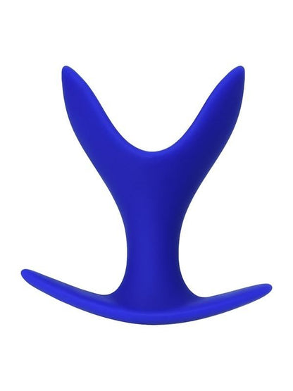  Bloom Genişleyen Anal Plug Mavi 8,5 cm