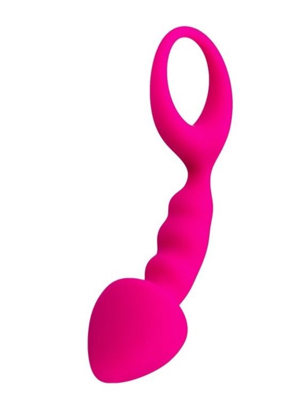  Bong Anal Plug Pembe 12,5 cm